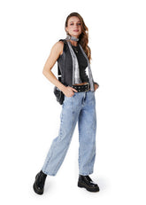 POLERA LAM TANK FIT GRAVILLADA GRAFITO EFESIS