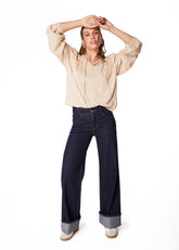 BLUSA RITÁN REGULAR CANESÚ C/ RECOGIDO