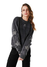 POLERÓN DUBOIS REGULAR GRAVILLADO ESTRELLAS NEGRO EFESIS