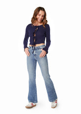 SWEATER EKI CROP AMARRAS