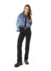 SOBRECAMISA KAI REGULAR CROP AZUL EFESIS