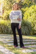 Jeans Feel Flare Hilo Contratono Tapetas Bolsillo Negro Efesis