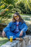 Chaqueta Magnus Regular Globo Azul Cacao