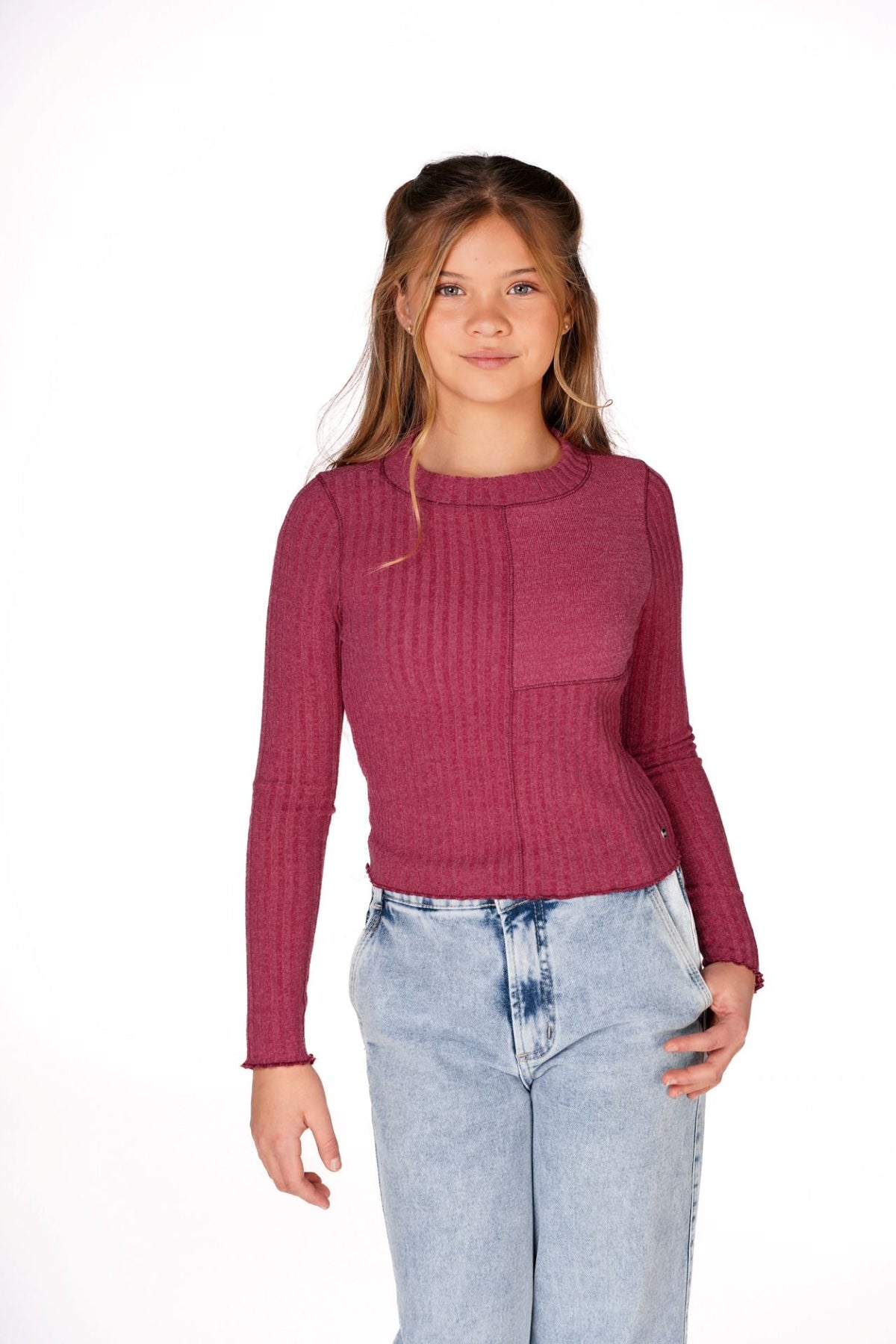 Sweater Bruce Cortes Biltela Guinda Cacao