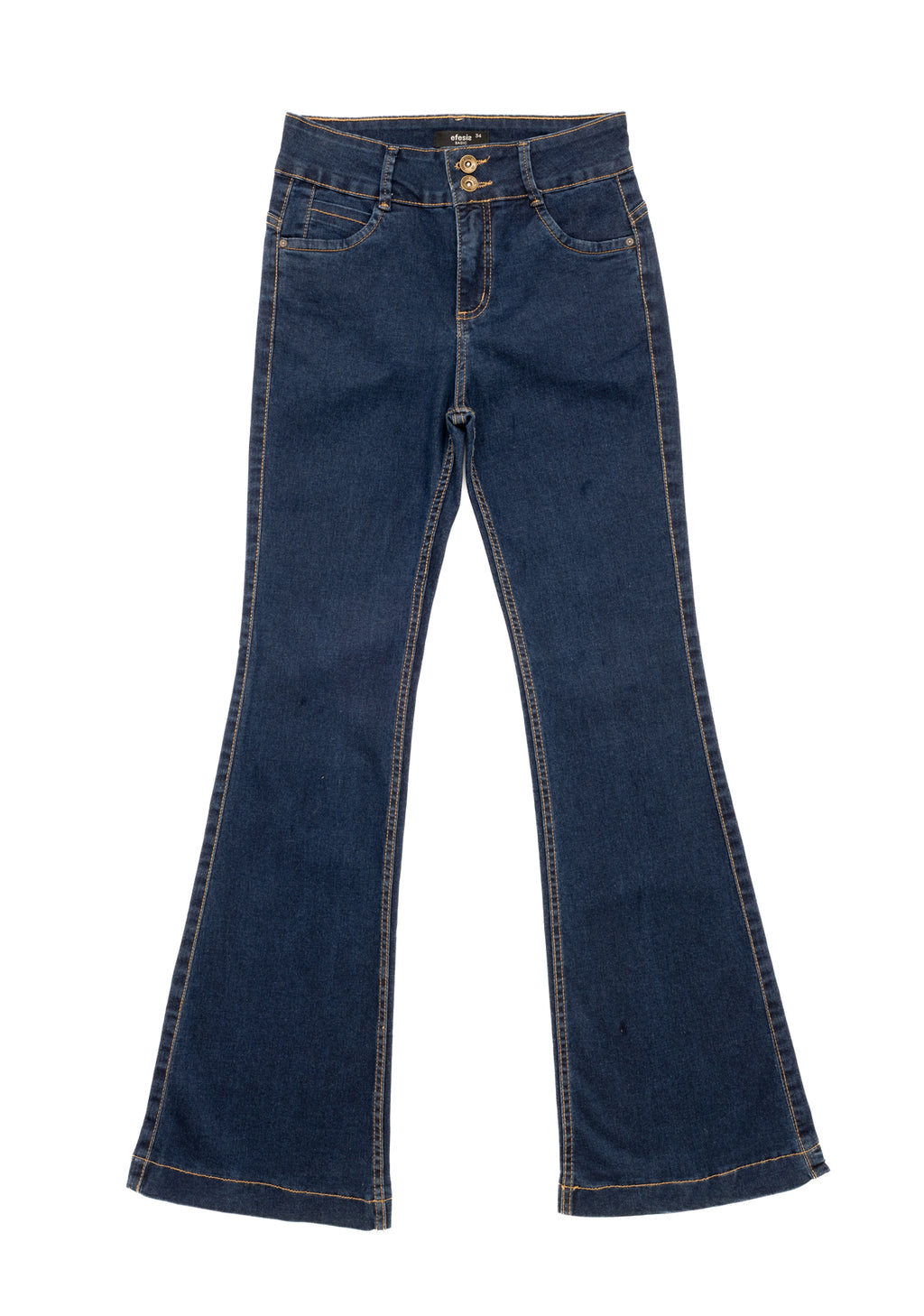 Jeans Flo Flare Dark Azul Efesis
