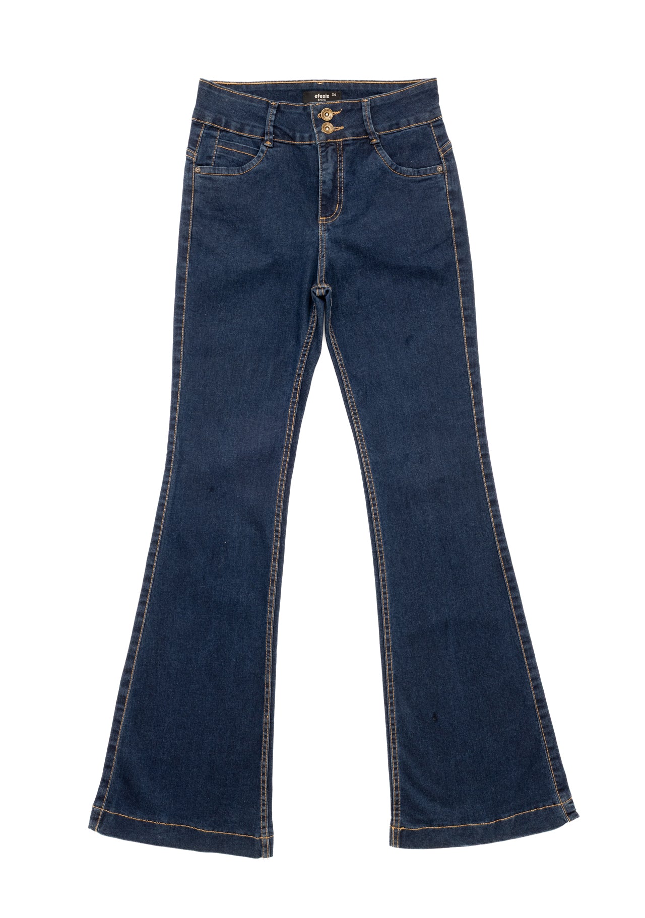Jeans Flo Flare Dark Azul Efesis