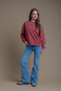 Jeans Feel Flare Bolsillo con Tapetas Azul Light Efesis