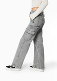 JEANS NAOS PALAZZO CARGO GREY EFESIS
