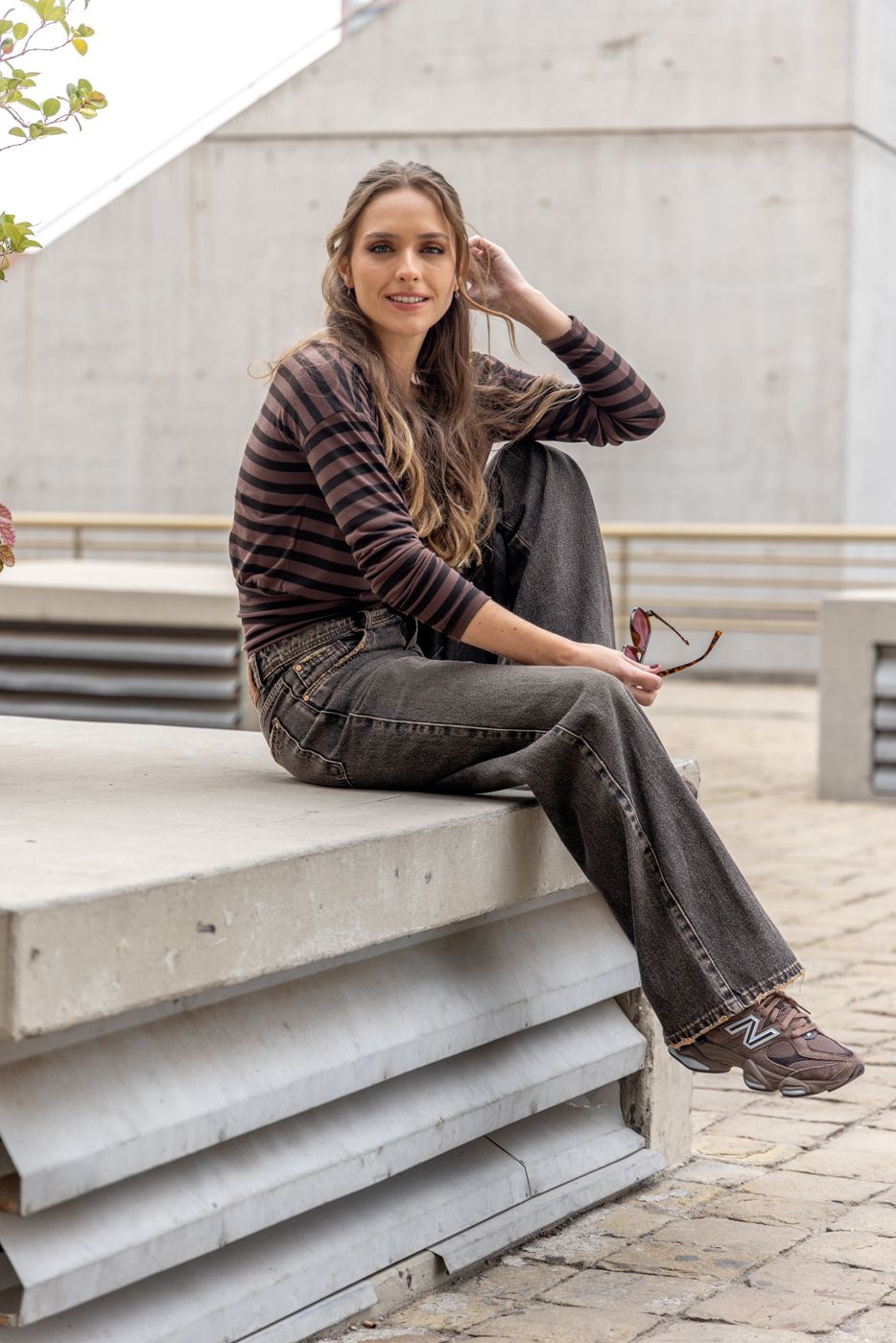 Jeans Zante Wide Sobreteñido Negro Efesis