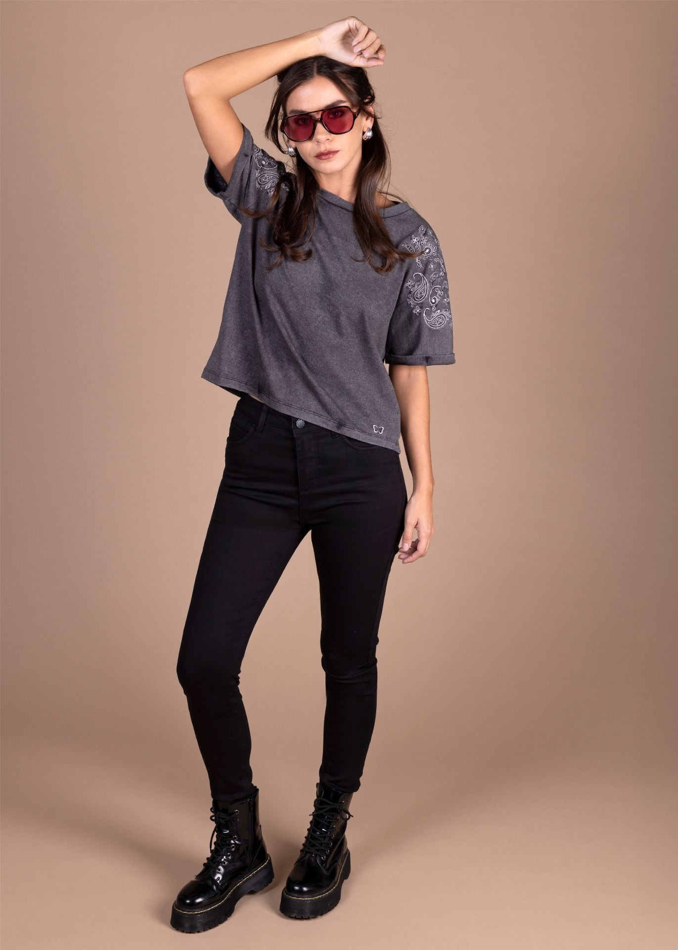 Jeans Mia Skinny Negro Efesis