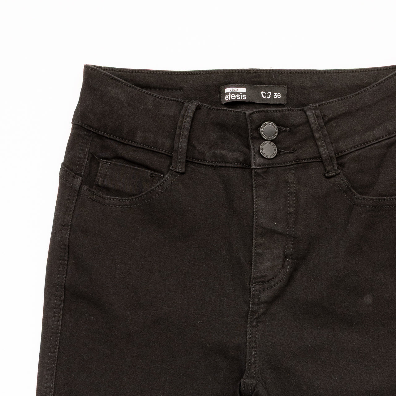 Jeans Emi Straight - Recto Negro Efesis