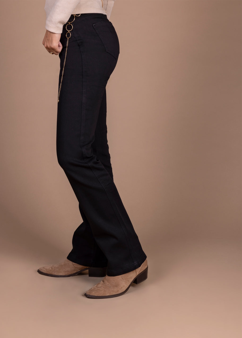 Jeans Emi Straight - Recto Negro Efesis