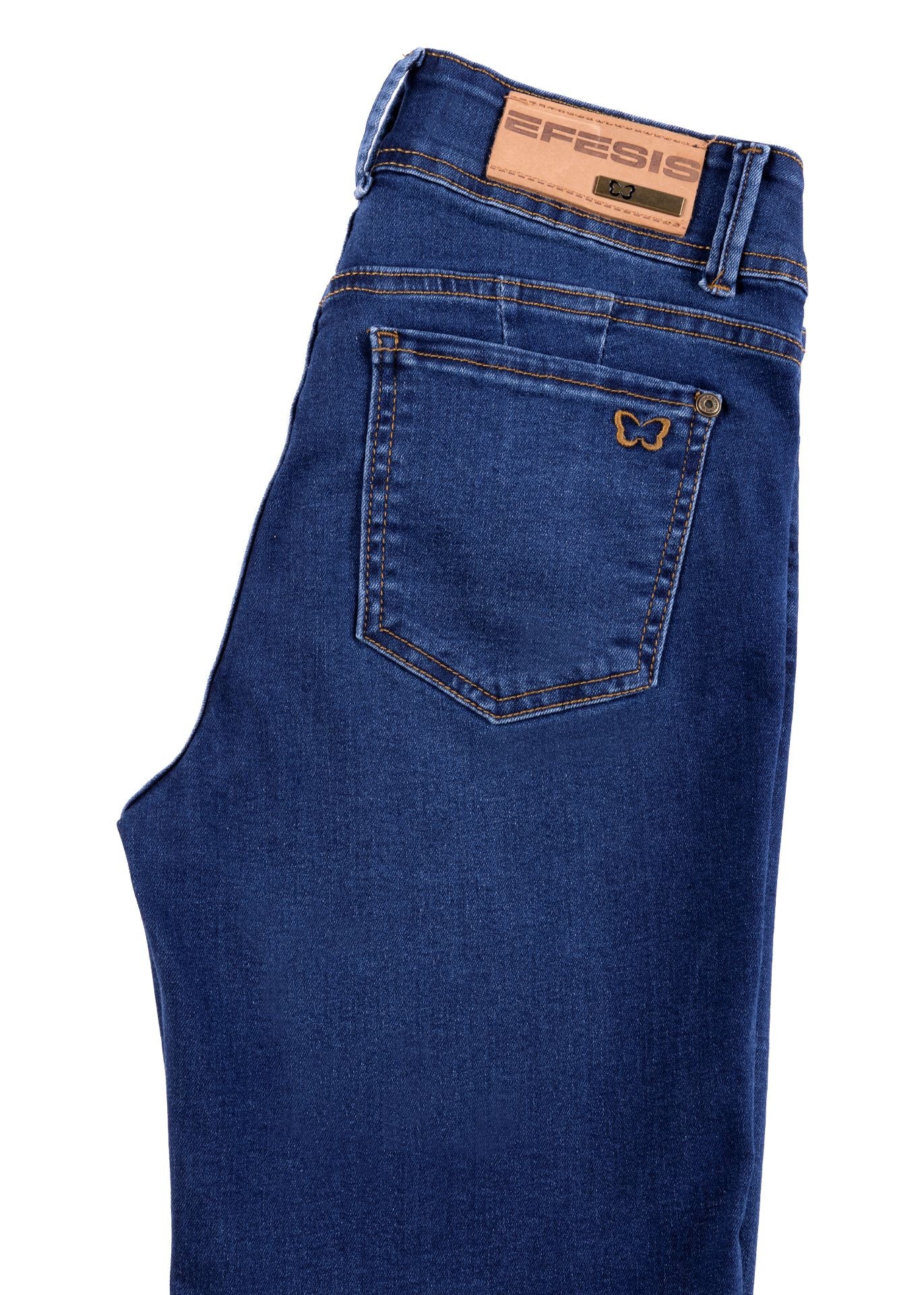 Jeans Isi Straight - Recto Azul Efesis