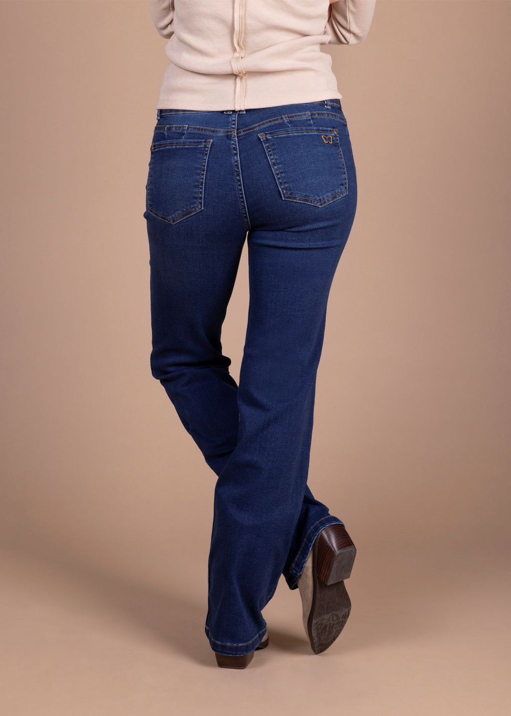 Jeans Isi Straight - Recto Azul Efesis