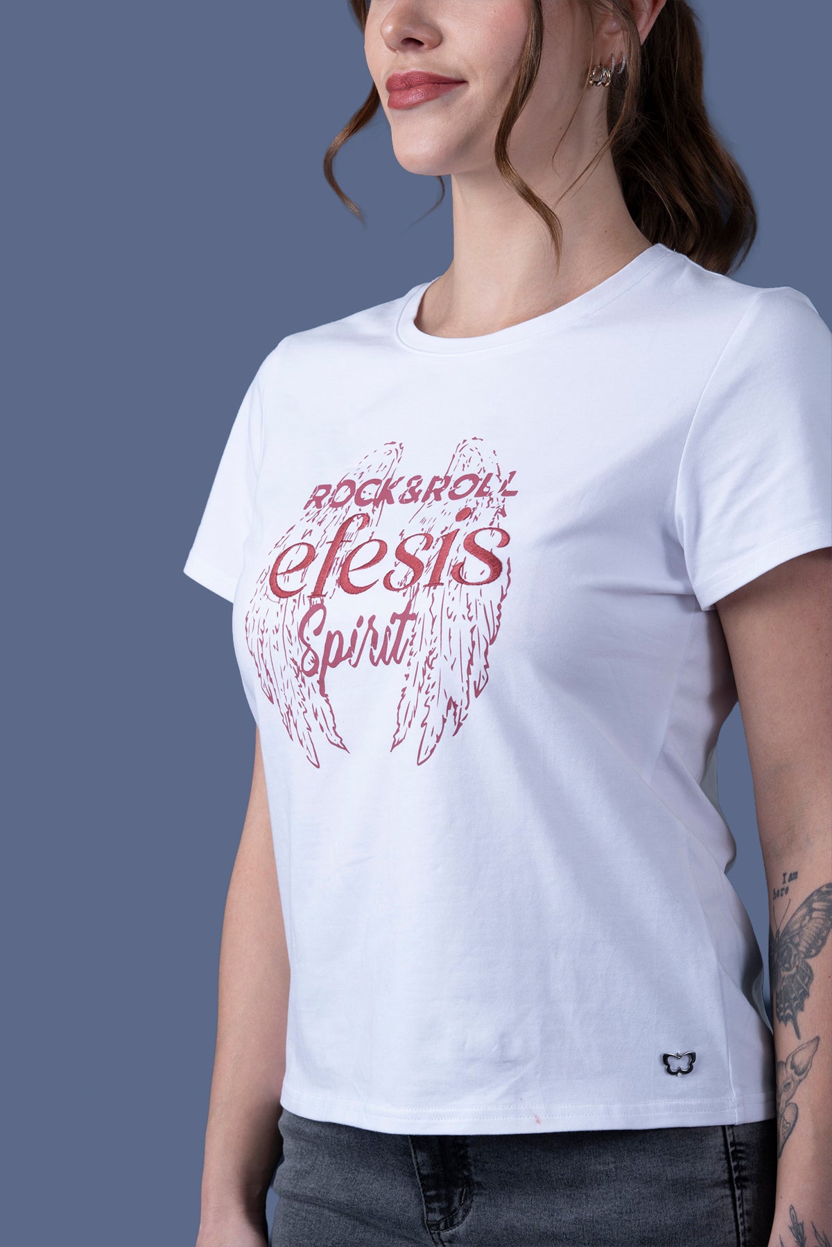 Polera Annie Regular Básica Blanco Efesis