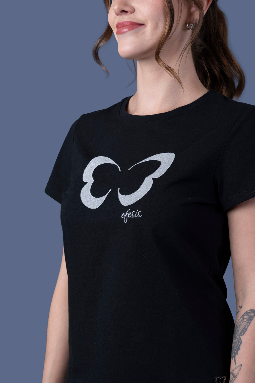 Polera Annie Regular Básica Negro Efesis