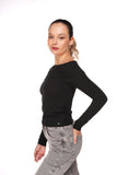 Sweater Brita Escote Bardot