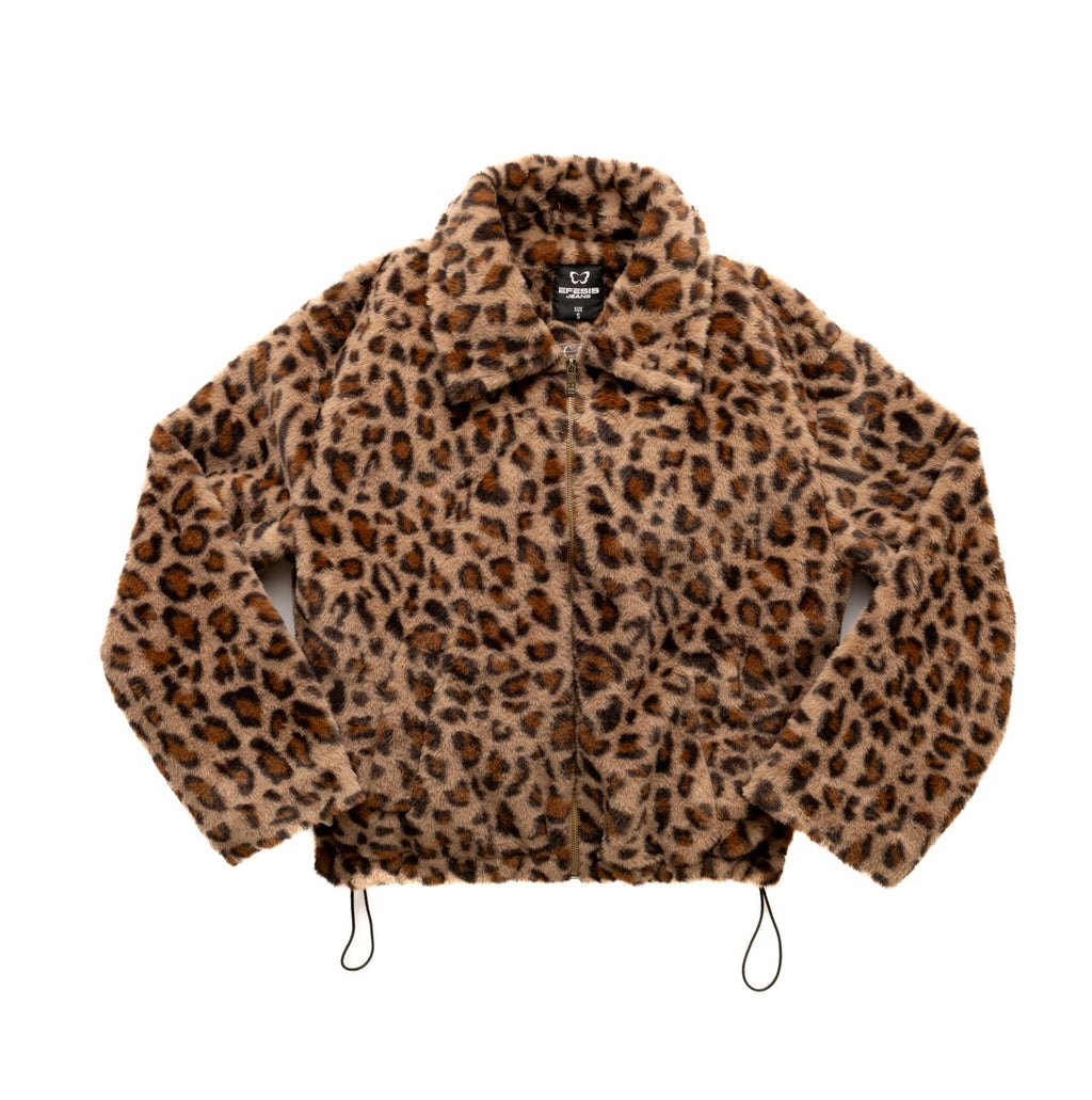 Chaqueta Zany Regular tipo Chiporro Animal Print Efesis