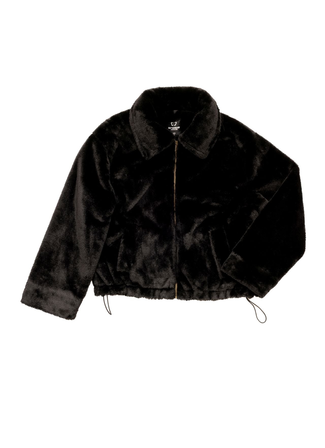 Chaqueta Zany Regular tipo Chiporro Negra Efesis