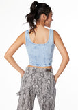CORSET KIKA LIGTH CORTES AZUL EFESIS