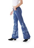 JEANS FLORE FLARE CORROSIVO AZUL EFESIS