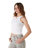 POLERA LAM TANK FIT GRAVILLADA BLANCO EFESIS
