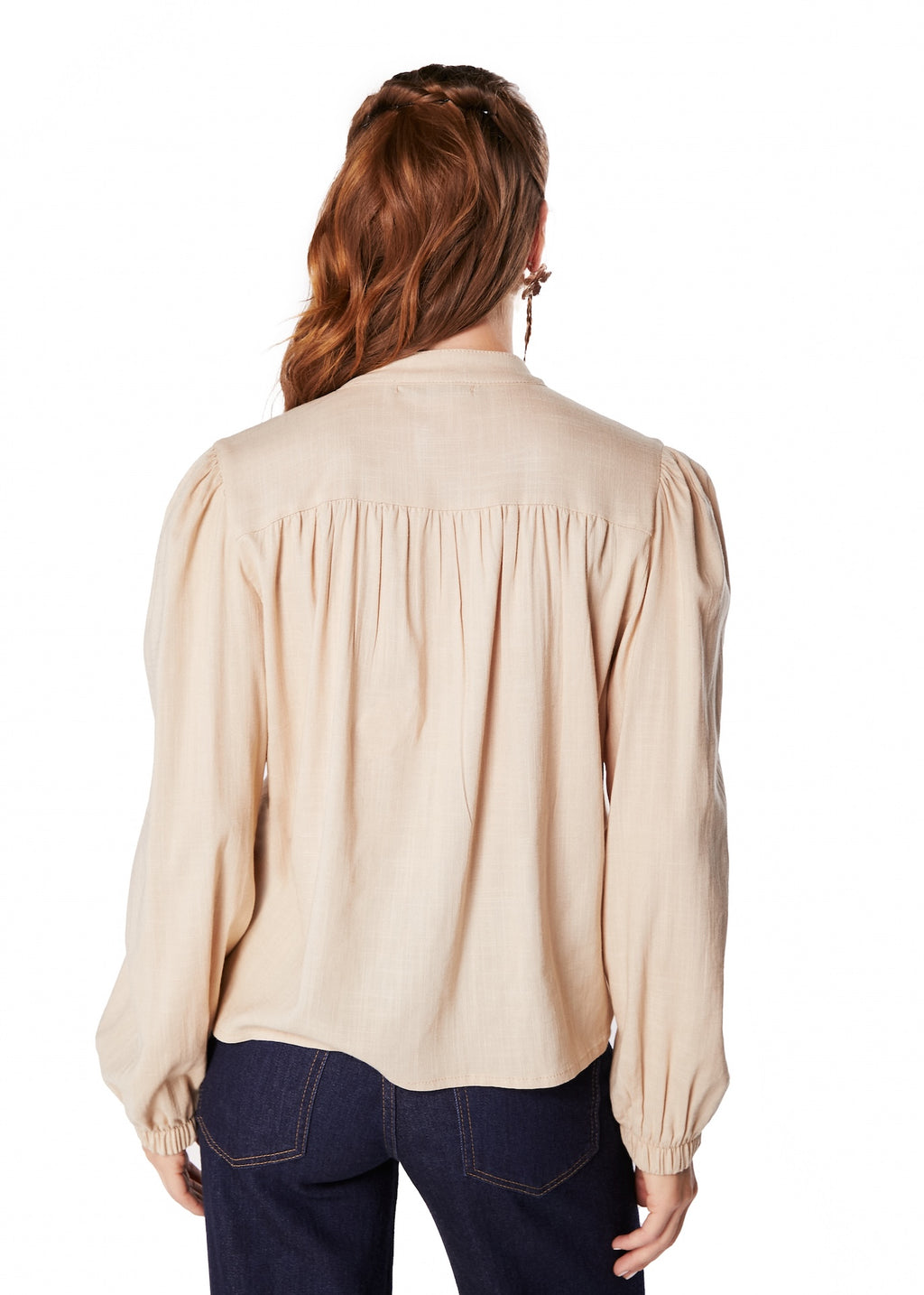 BLUSA RITÁN REGULAR CANESÚ C/ RECOGIDO