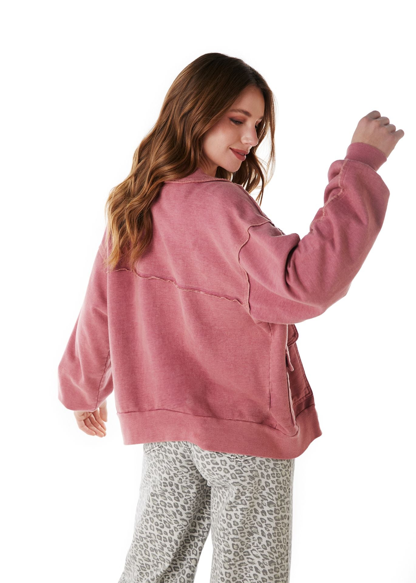 POLERON BILL OVERSIZE ABIERTO BOLSILLO CARGO BURDEO EFESIS