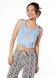 CORSET KIKA LIGTH CORTES AZUL EFESIS