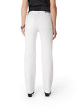PANTALON RUBRUN RECTO TACHAS EN COSTADOS BLANCO EFESIS