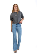 JEANS FEEL LIGHT FLARE BOLSILLO C/ TAPETAS