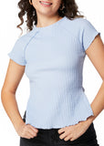 POLERA ZELDA REGULAR RULET Y TAJALI
