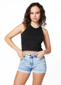 POLERA NOOSA SIN MAGAS BASICA NEGRO EFESIS