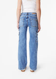Jeans Naos Palazzo Cargo Azul Efesis