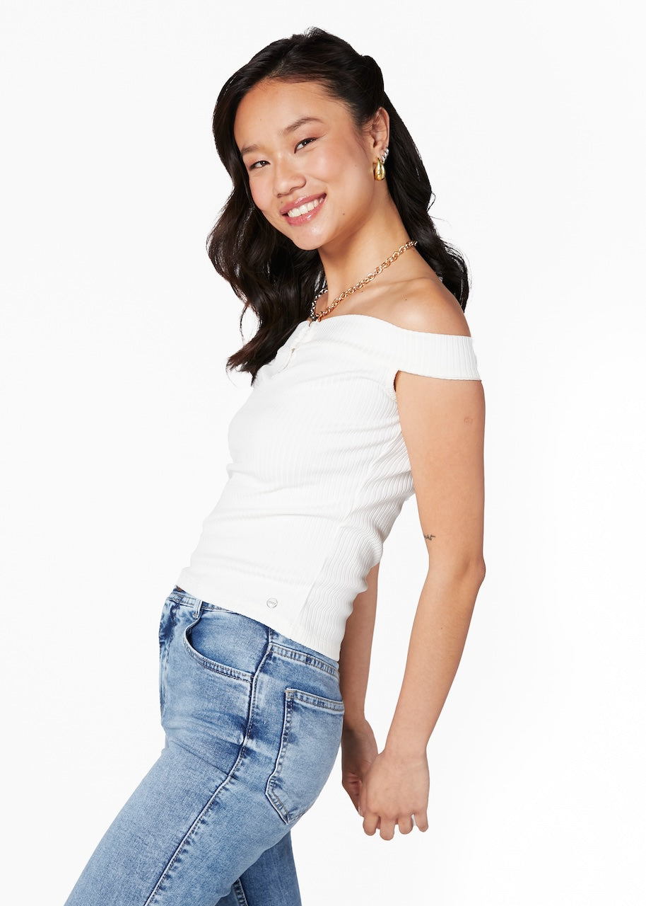 POLERA SORA REGULAR BARDOT C/ ARGOLLA