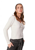 SWEATER NIXI REGULAR BOTONES ESCOTE