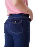 Jeans Feel Flare Bolsillo C/ Tapetas