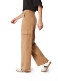 PANTALÓN NEMI WIDE BOLSILLO CARGO DE VIVO