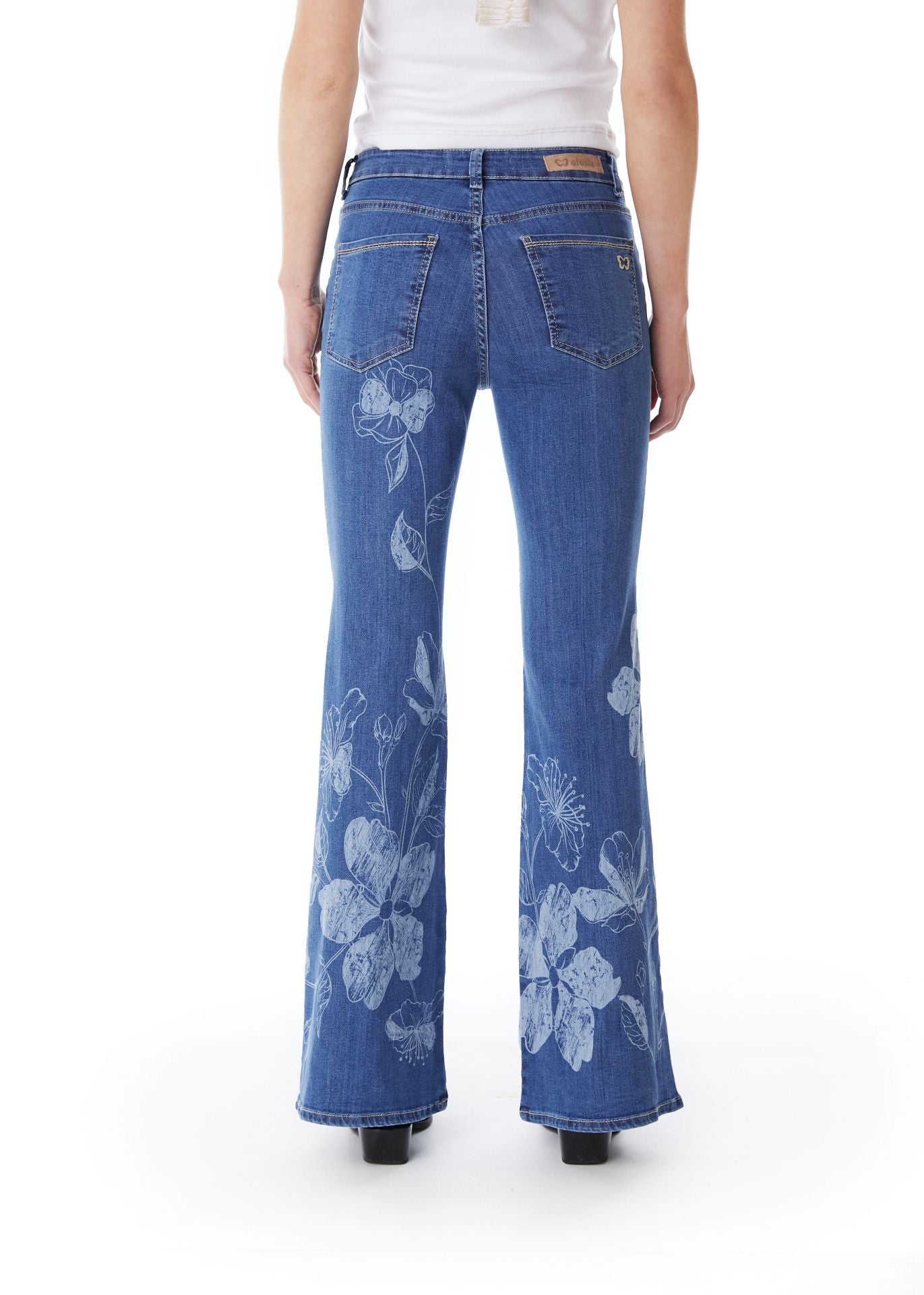 JEANS FLORE FLARE CORROSIVO AZUL EFESIS