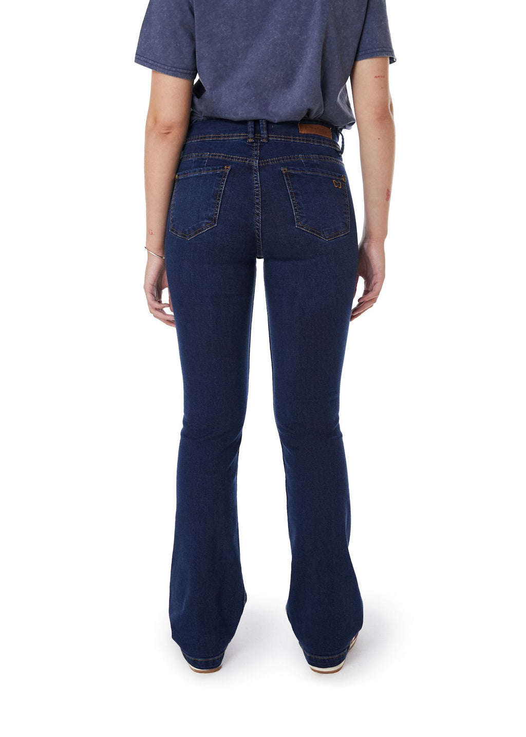 Jeans Isi Straight - Recto Azul Efesis
