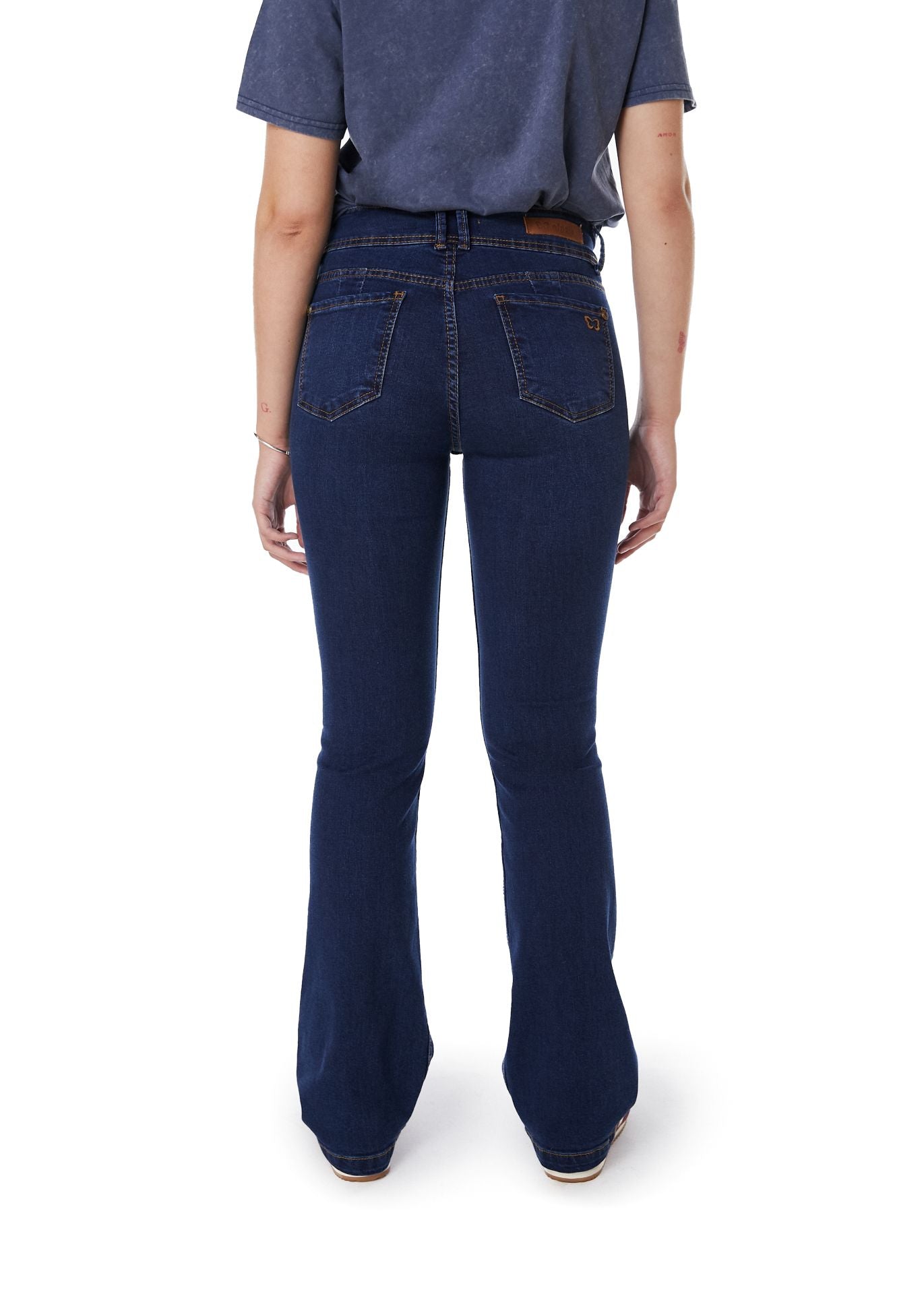 Jeans Isi Straight - Recto Azul Efesis
