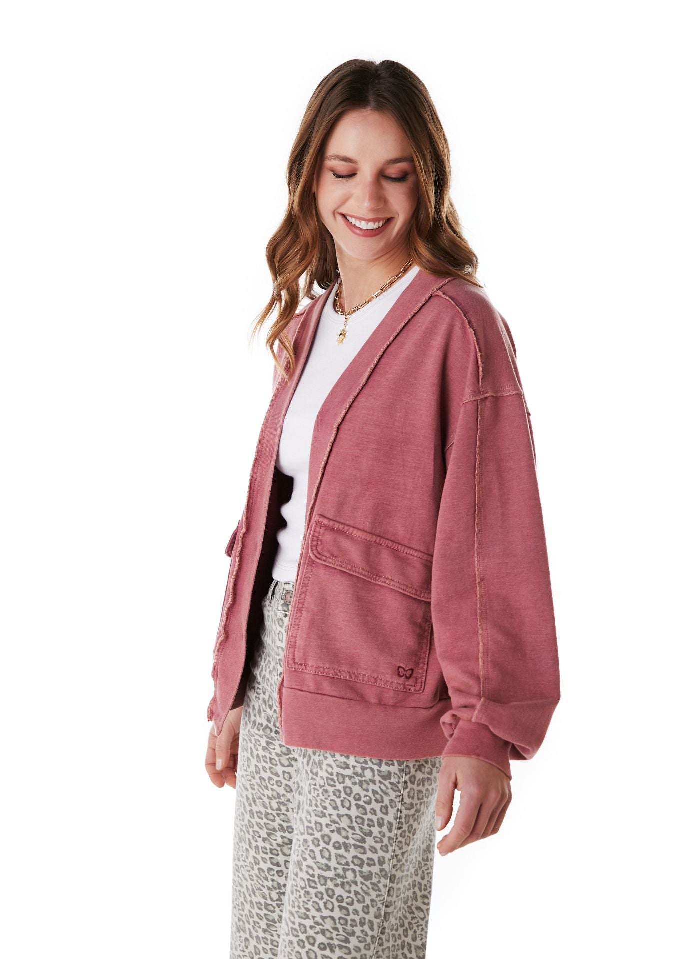 POLERON BILL OVERSIZE ABIERTO BOLSILLO CARGO BURDEO EFESIS