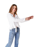 BLUSA SPEARS REGULAR TIPO BOLERO BLANCO EFESIS