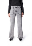 JEANS ZOE PALAZZO BOLSILLO PARCHE GRIS EFESIS