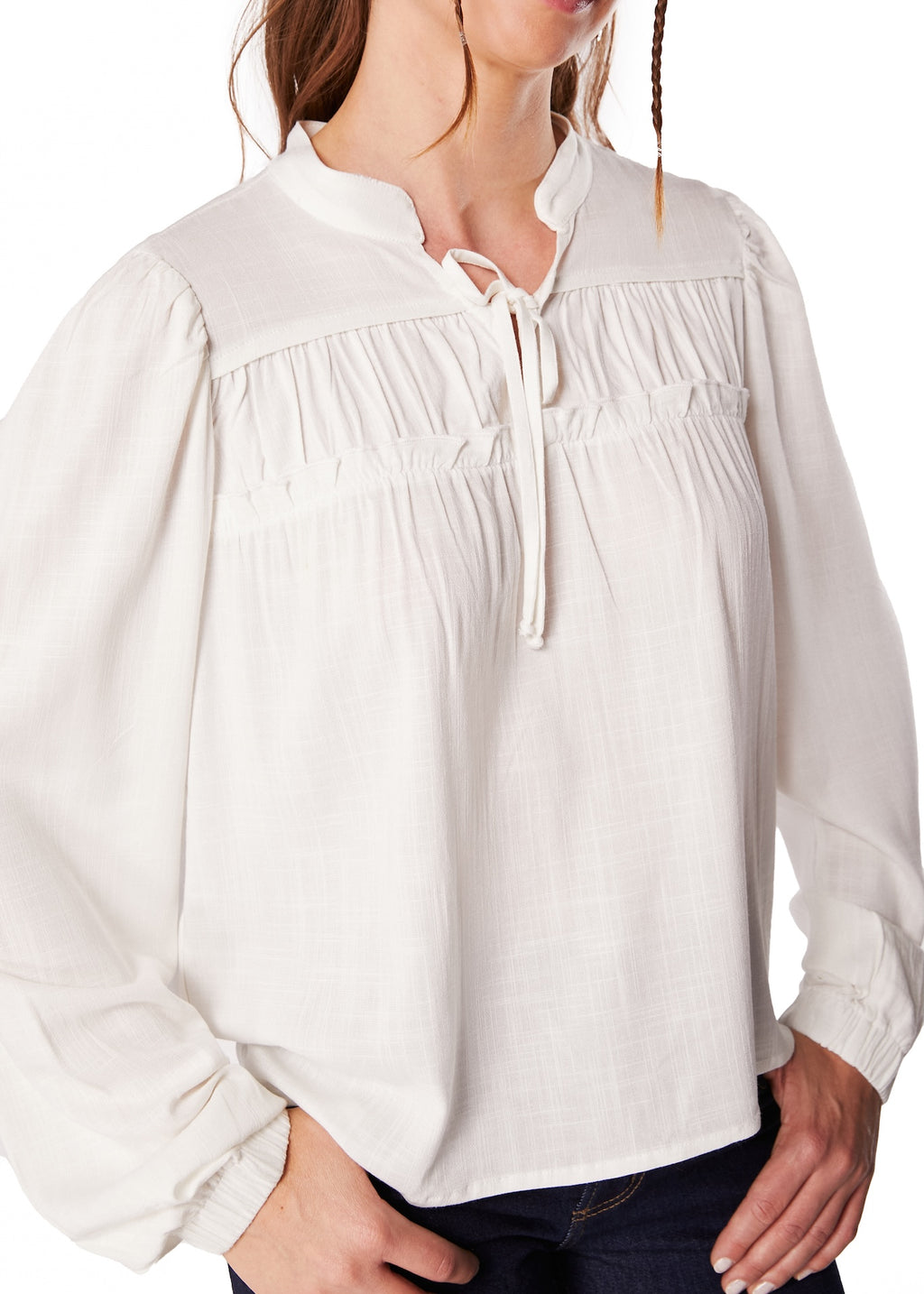 BLUSA RITÁN REGULAR CANESÚ C/ RECOGIDO