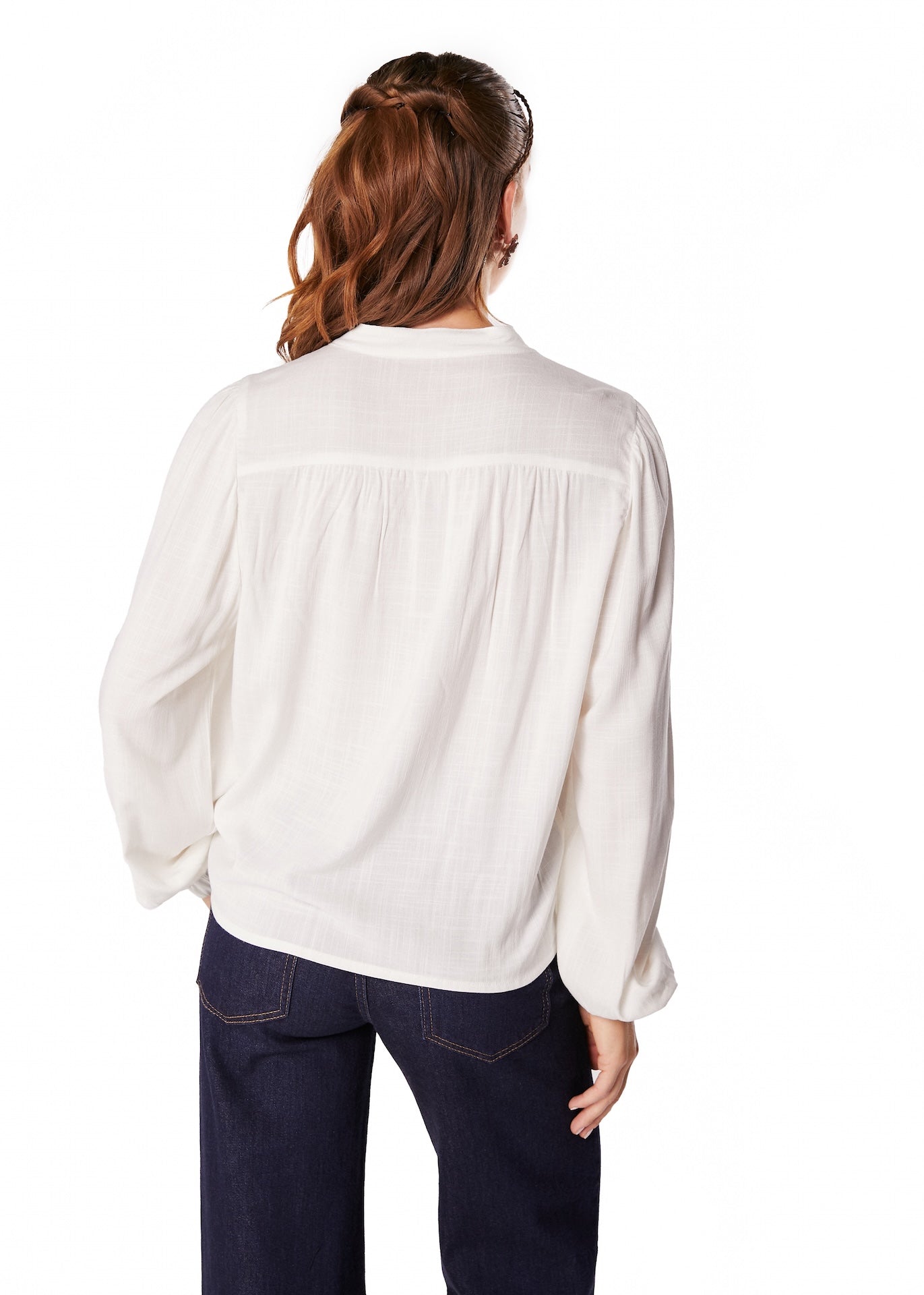 BLUSA RITÁN REGULAR CANESÚ C/ RECOGIDO