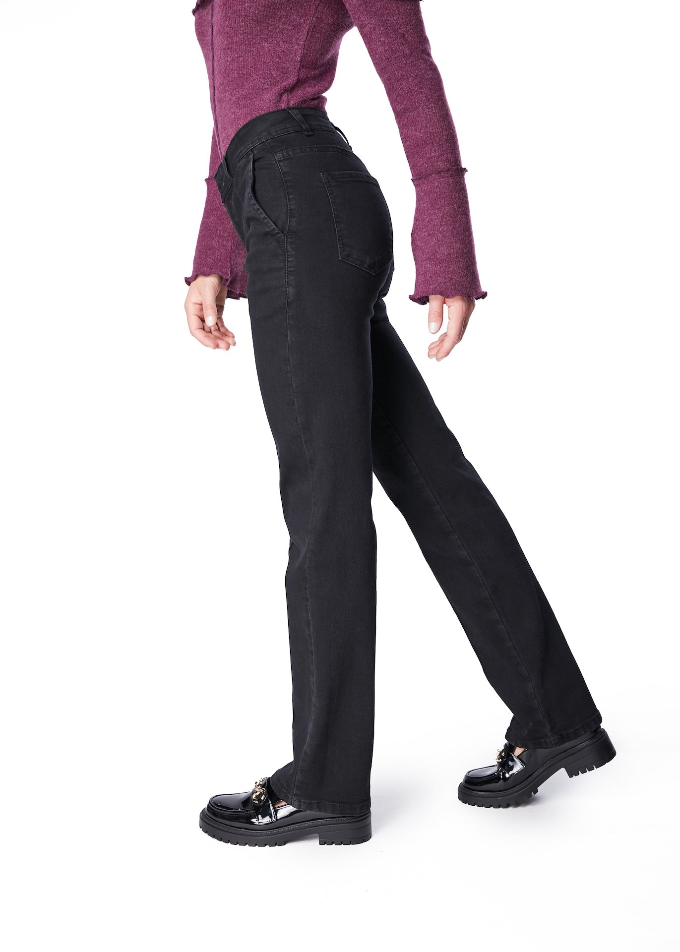 JEANS PIRAGÓ RECTO ALFORZA