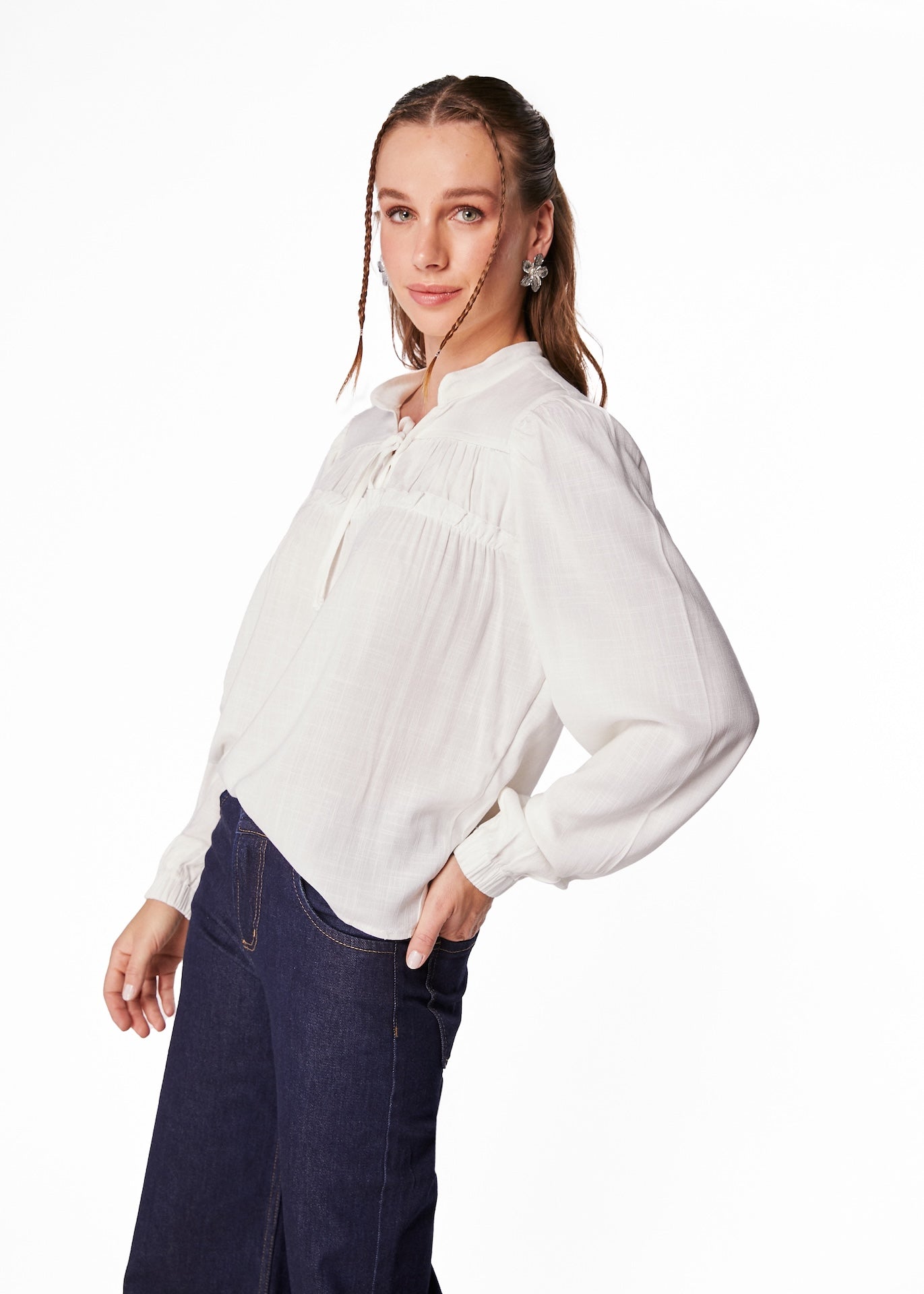 BLUSA RITÁN REGULAR CANESÚ C/ RECOGIDO