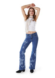 JEANS FLORE FLARE CORROSIVO AZUL EFESIS