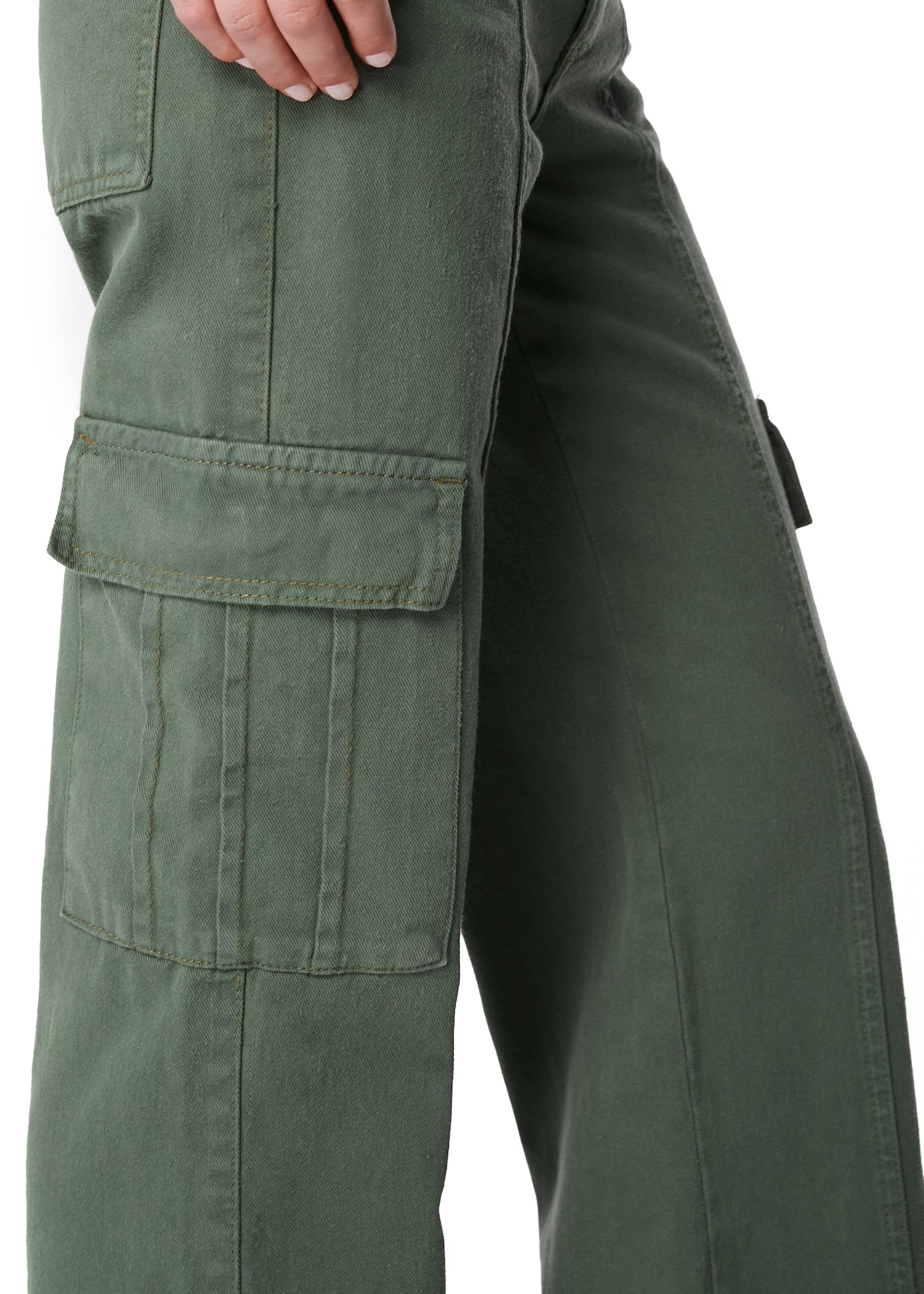 PANTALÓN VERDI WIDE BOLSILLO CARGO